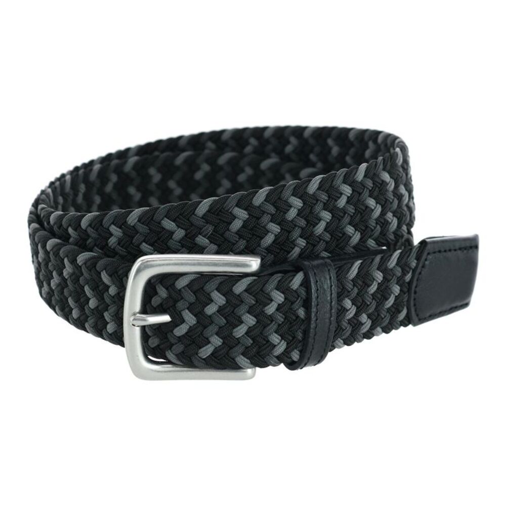 Trafalgar Men's Chandler Mixed Weave Stretch Belt